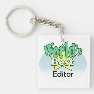 Porte-clefs Meilleur éditeur du monde