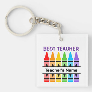 Porte-clefs Meilleur enseignant, salle de classe Cadeau scolai