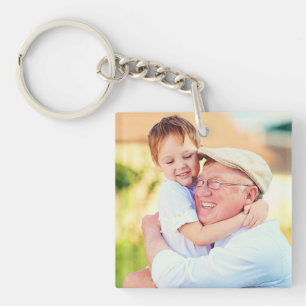 Porte-clefs Meilleur Grand-Père Jamais Photo
