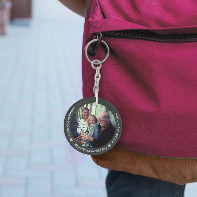 Porte-clefs MEILLEUR GRANDPA JAMAIS Photo Porte - clé personna (Créateur téléchargé)