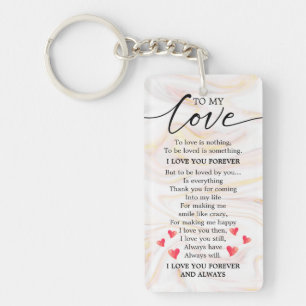 Porte-clefs Meilleur Mari Jamais Romantique Message d'amour de