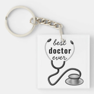 Porte-clefs Meilleur Médecin Personnalisé Merci Médecin