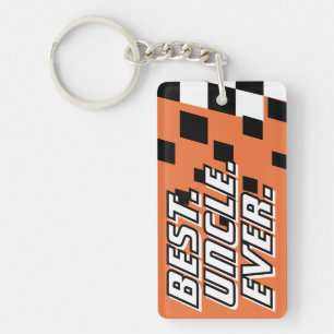 Porte-clefs Meilleur Oncle de Tous les Temps Sport Automobile 
