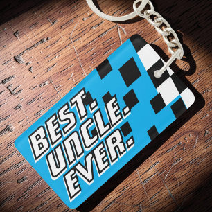 Porte-clefs Meilleur Oncle de Tous les Temps Sport Automobile