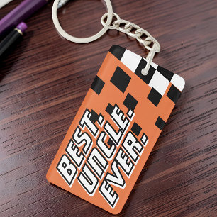 Porte-clefs Meilleur Oncle de Tous les Temps Sport Automobile