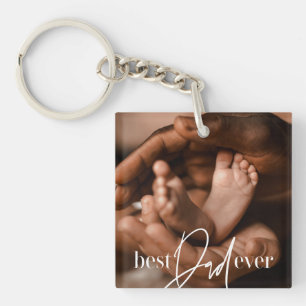 Porte-clefs Meilleur Papa De Tous Les Temps Moderne Classique