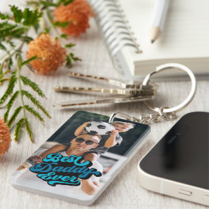 Porte-clefs Meilleur papa jamais   Photo Fête des pères