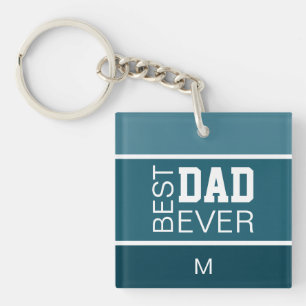 Porte-clefs Meilleur papa personnalisé