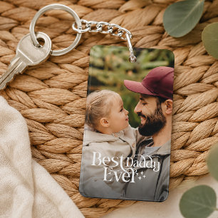 Porte-clefs Meilleur Papa Personnalisé avec Photo