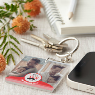 Porte-clefs Meilleur Papa Personnalisé Cadeau de Fête des Père