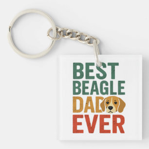 Porte-clefs Meilleur Père Beagle jamais