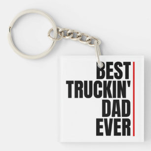 PORTE-CLEFS MEILLEUR PÈRE CONDUCTEUR DE CAMION