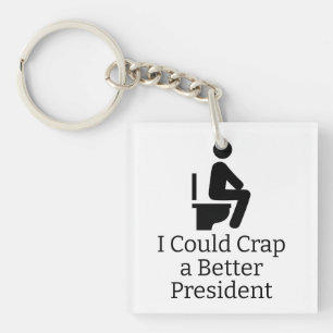 Porte-clefs Meilleur Porte - clé président