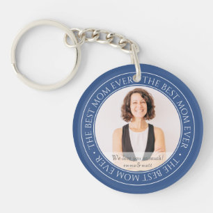 Porte-clefs Meilleure maman jamais moderne Porte - clé photo c