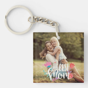 Porte-clefs Meilleure maman personnalisable