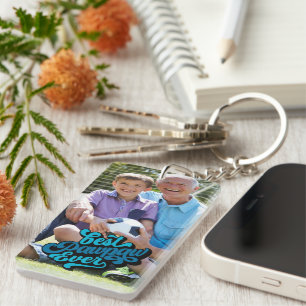 Porte-clefs Meilleure Pawpaw jamais   Grand-père Photo