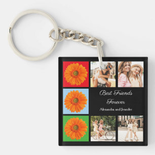 Porte-clefs Meilleurs amis pour toujours personnalisation coll
