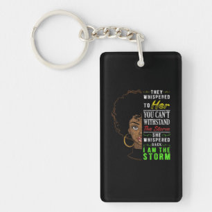 Porte-clefs Melanin Femmes African American Pride Histoire noi