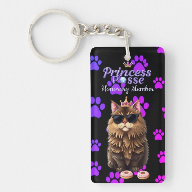 Porte-clefs Membre d'honneur de la Princesse Posse (Devant)