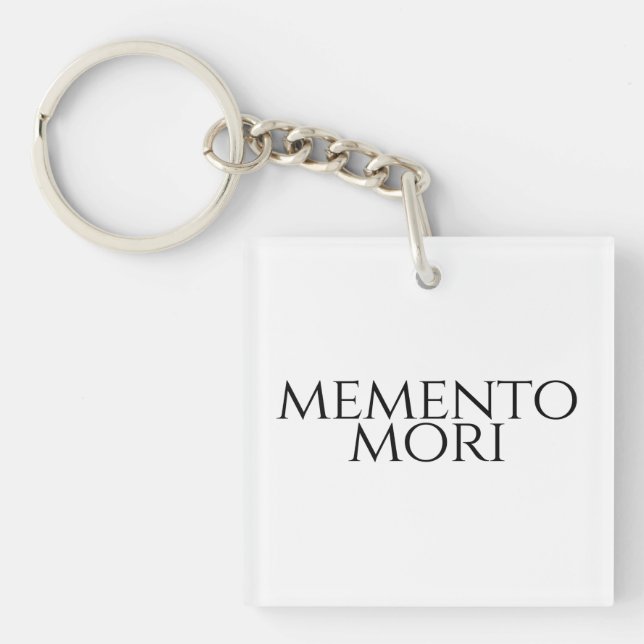 Porte-clefs Memento Mori (Devant)