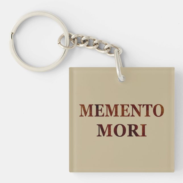 Porte-clefs Memento mori (Devant)