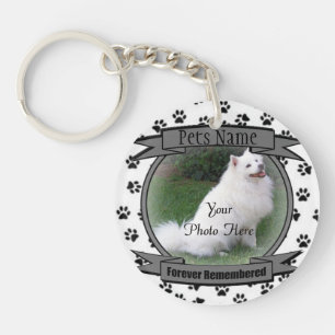 Porte-clefs Mémorial à l'animal de compagnie - Pour toujours