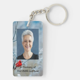 Porte-clefs Memorial Keepsaké Cardinal Red Bird
