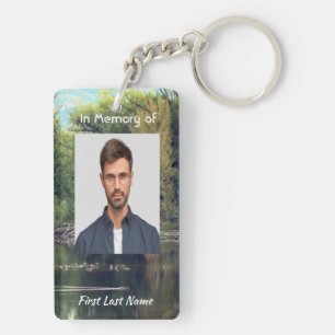 Porte-clefs Memorial Keepsaké Lake Pond Park Canards