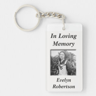 Porte-clefs Mémorial personnalisé avec photo