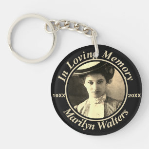 Porte-clefs Mémorial personnalisé avec photo
