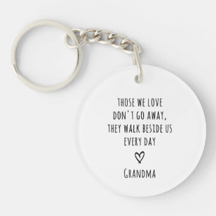 Porte-clefs Mémorial Perte de Loved One Modern Photo