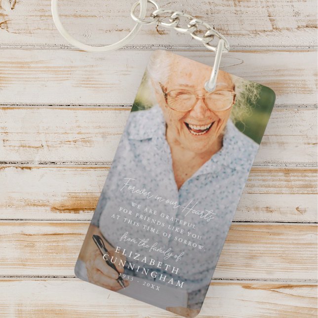 Porte-clefs Memorial Simple moderne pour toujours dans nos coe (Créateur téléchargé)