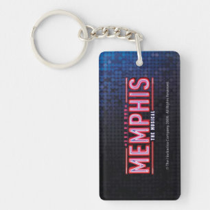 Porte-clefs MEMPHIS - le logo musical