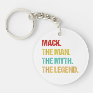 Porte-clefs Mens Mack The Man The Myth The Legend