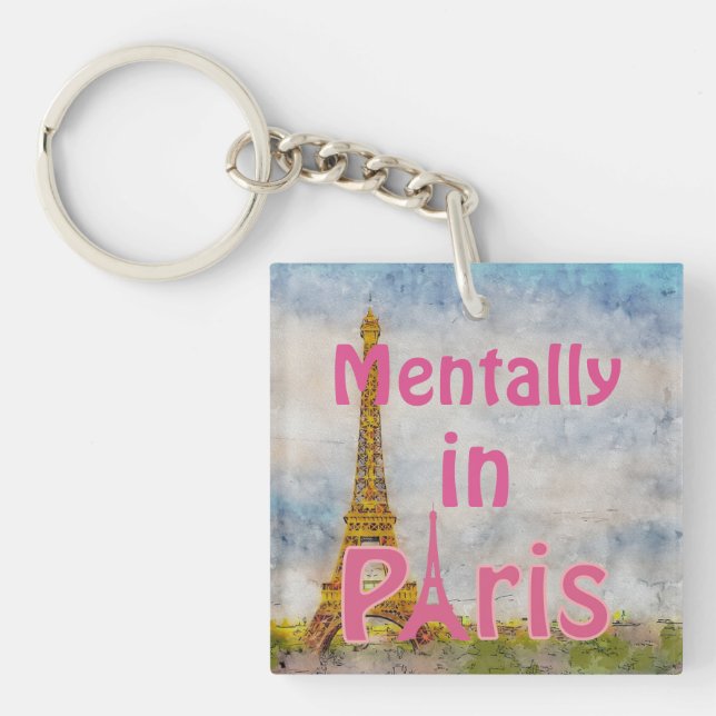 Porte-clefs Mental In Paris Porte - clé (Devant)