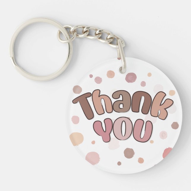Porte-clefs Merci  (Devant)