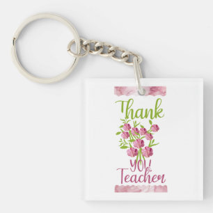 Porte-clefs Merci enseignant