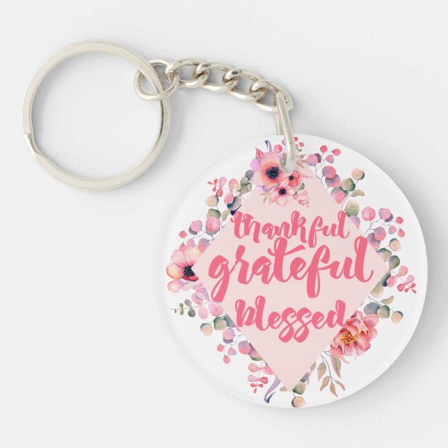 Porte-clefs Merci gracieux béni (Devant)