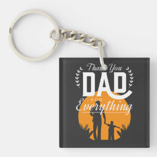 Porte-clefs Merci Papa pour tout