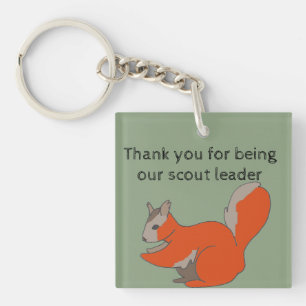 Porte-clefs Merci Squirrel Leader