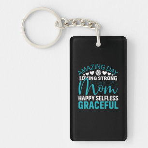 Porte-clefs Mère Art Aimer maman forte