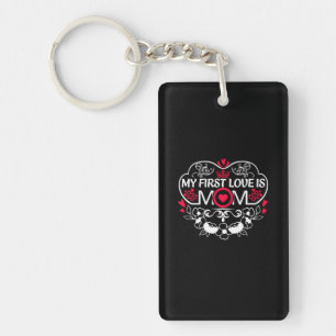 Porte-clefs Mère Art Mon Premier Amour Est Maman