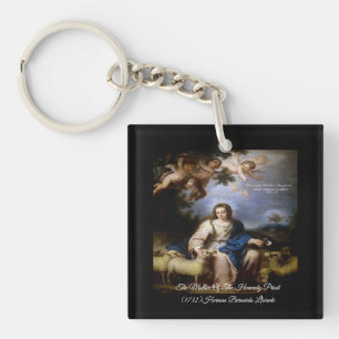 Porte-clefs Mère baroque céleste