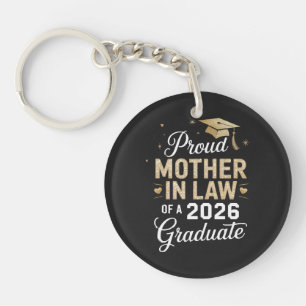 Porte-clefs Mère belle-fille extrêmement fière du diplômé de 2