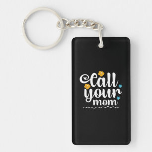 Porte-clefs Mère Cadeau Appelez Votre Maman