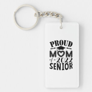 Porte-clefs Mère Cadeau Fier Maman D'Un Senior 2022