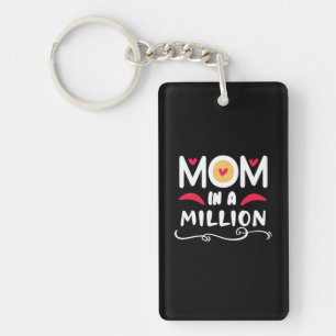 Porte-clefs Mère Cadeau Maman Dans Un Million