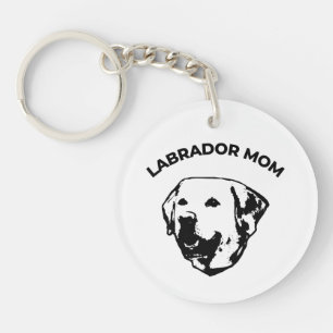 Porte-clefs Mère de Labrador
