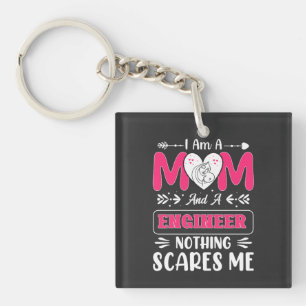 Porte-clefs Mère ingénieur, Maman ingénieur