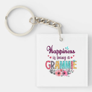 Porte-clefs Mère Le Bonheur Est Être Un Grammeur À Chaque Anni
